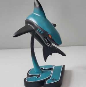 Very Rare Official San Jose Sharks Mascot Figurine